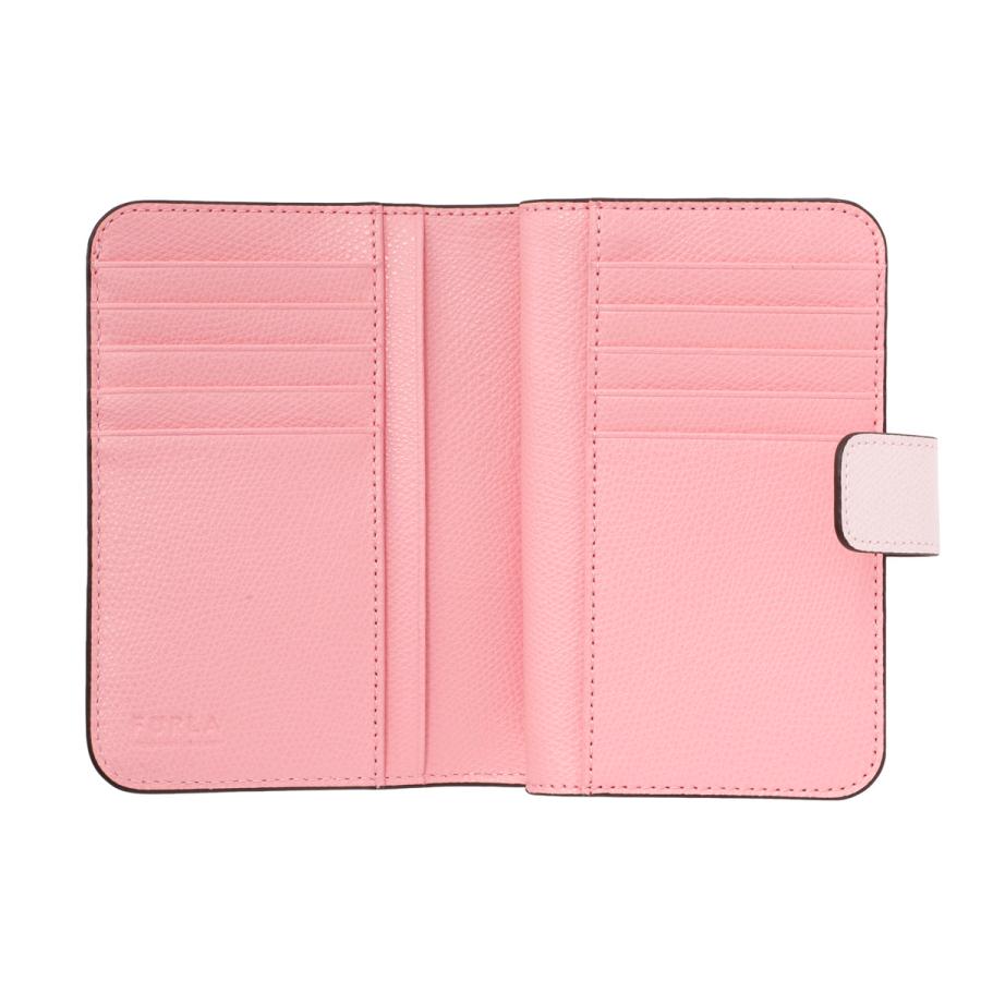 FURLA（フルラ） FURLA 2つ折り財布 小銭入れ付き CAMELIA ピンク
