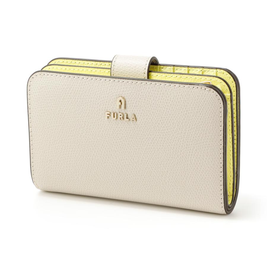 FURLA（フルラ） FURLA 2つ折り財布 小銭入れ付き CAMELIA ホワイト