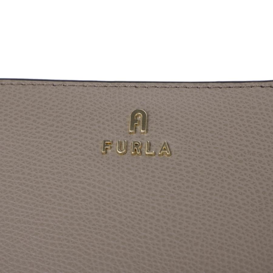 FURLA　2つ折り　新品　未使用品　グレーベージュ FURLA（フルラ） FURLA 2つ折り財布 小銭入れ付き FURLA CAMELIA