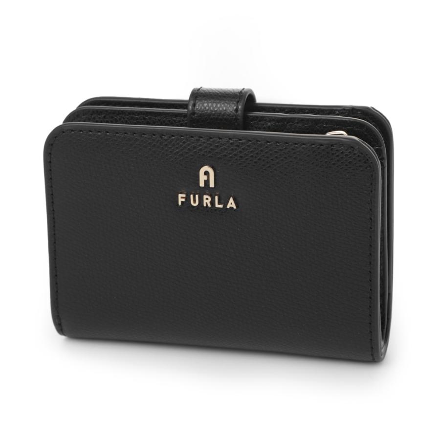 未使用 FURLA 二つ折り 財布 ウォレット フルラ ブラック FURLA（フルラ） FURLA 2つ折り財布 小銭入れ付き FURLA CAMELIA