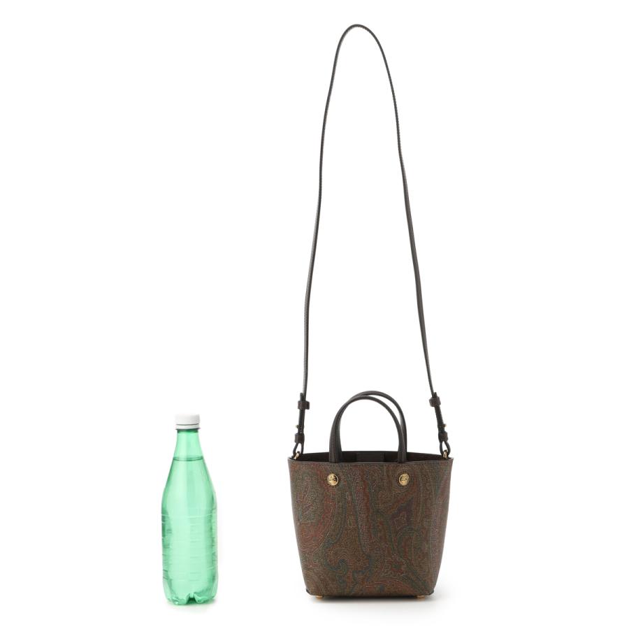 エトロ ETRO トートバッグ MINI ETRO ESSENTIAL ARNICA BAG エトロエッセンシャル ブラウン レディース wp1d0043a-a001-m0019の画像