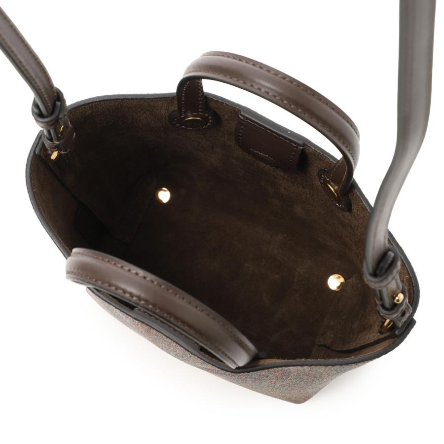 エトロ ETRO トートバッグ MINI ETRO ESSENTIAL ARNICA BAG エトロエッセンシャル ブラウン レディース wp1d0043a-a001-m0019の画像