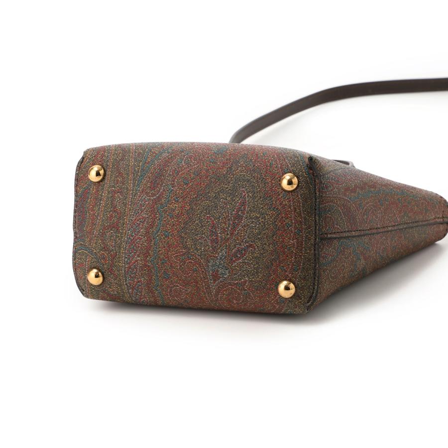 エトロ ETRO トートバッグ MINI ETRO ESSENTIAL ARNICA BAG エトロエッセンシャル ブラウン レディース wp1d0043a-a001-m0019の画像