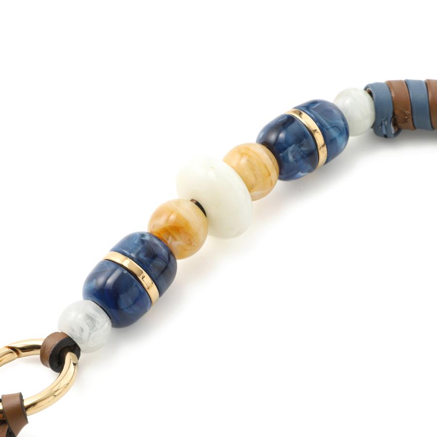 エトロ ETRO バッグハンドル BAG HANDLE WITH MARBLES マーブル バッグ ハンドル マルチカラー レディース wp2r0009a-x156-b0312の画像
