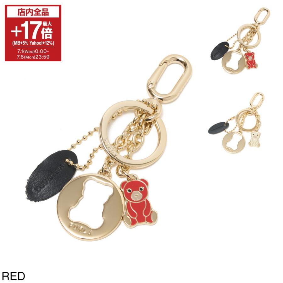 FURLA（フルラ） キーリング CRYSTAL KEYRING BEAR クリスタル