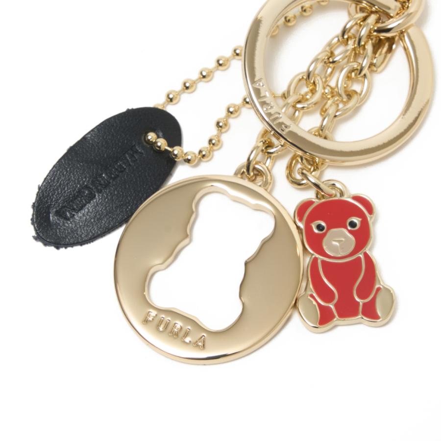 FURLA（フルラ） キーリング CRYSTAL KEYRING BEAR クリスタル