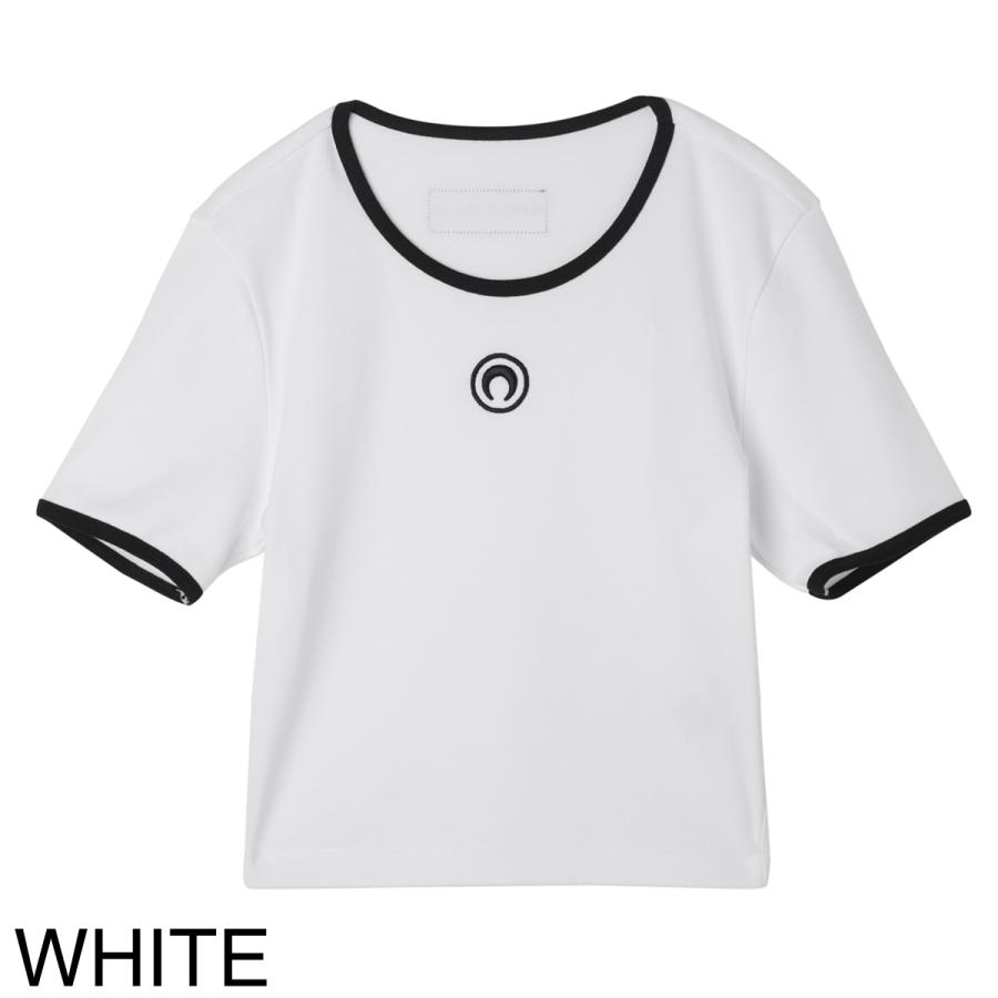 マリーン セル MARINE SERRE クルーネックTシャツ MOON LOGO