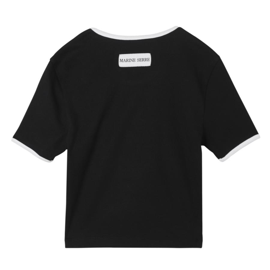 マリーン セル MARINE SERRE クルーネックTシャツ MOON LOGO JERSEY