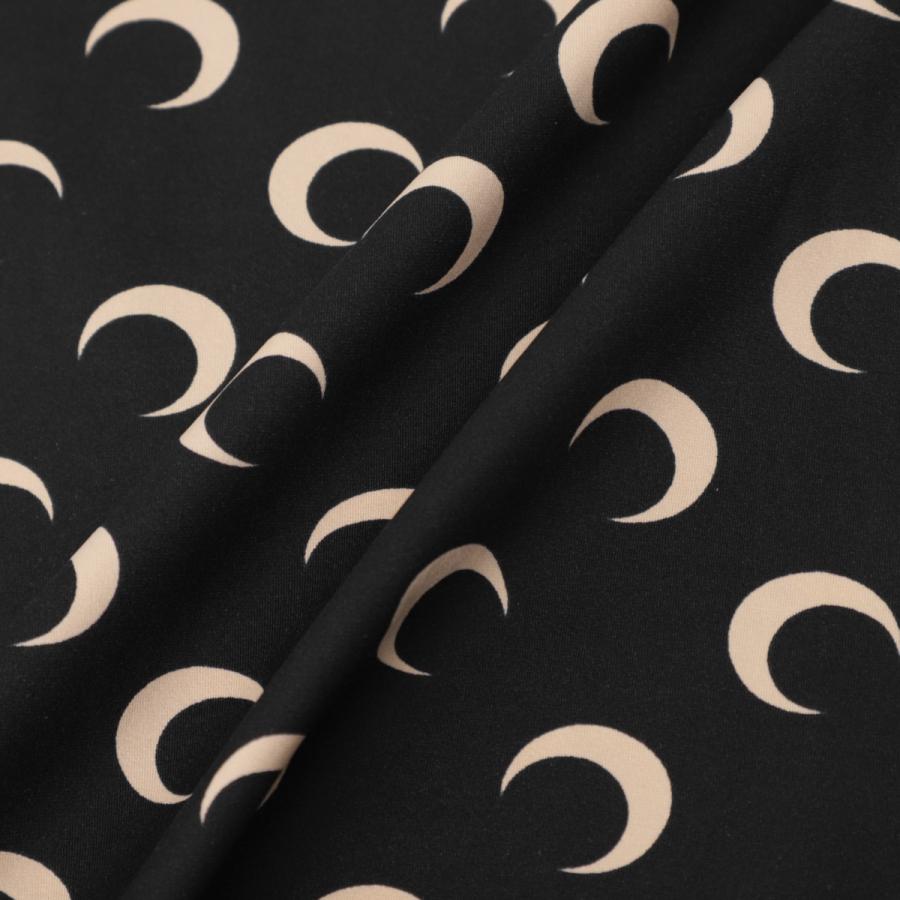 マリーン セル MARINE SERRE ハイネックカットソー MOON PRINTED