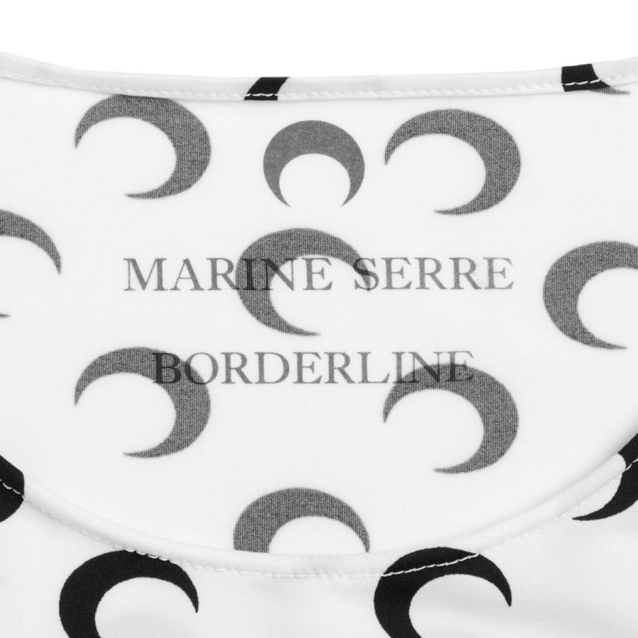 マリーン セル MARINE SERRE クルーネック長袖カットソー MOON PRINTED