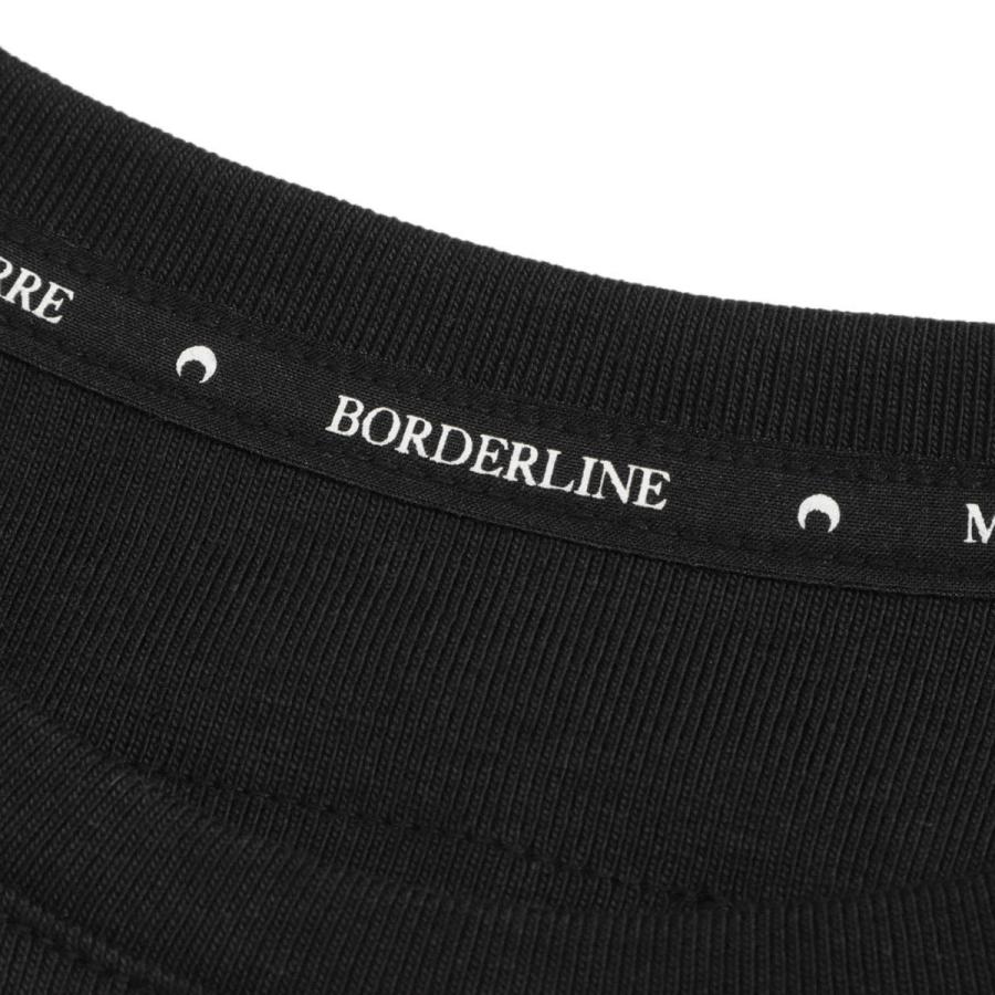 マリーン セル MARINE SERRE クルーネックTシャツ ORGANIC COTTON 1X1
