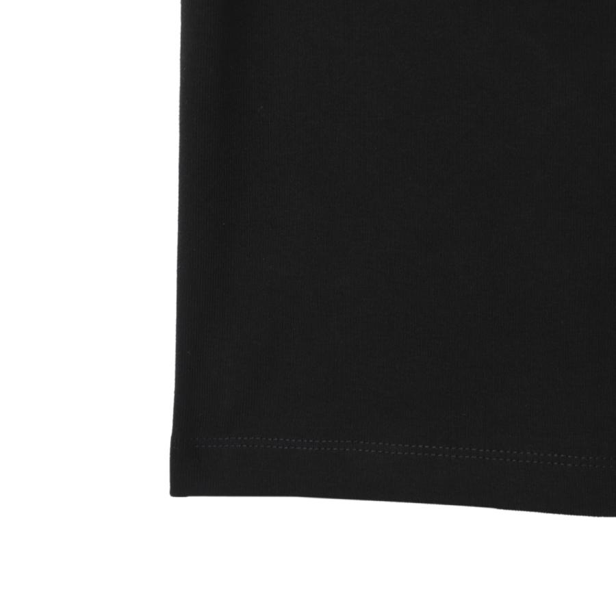 マリーン セル MARINE SERRE クルーネックTシャツ MOON LOGO JERSEY BABY FIT T-SHIRT レディース wtt012a-cjer0008-bk99の画像