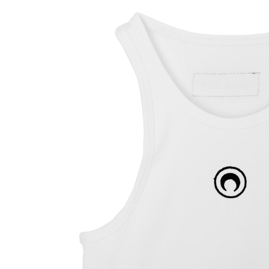 マリーン セル MARINE SERRE タンクトップ ORGANIC COTTON RIB 2X2
