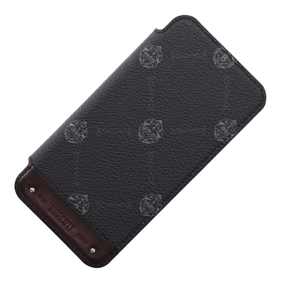 Berluti（ベルルッティ） フォンケース iPhone 12 Pro ブラック メンズ