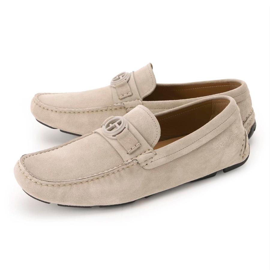 ジョルジオアルマーニ GIORGIO ARMANI ドライビングシューズ ベージュ メンズ x2b123-xat13-00204