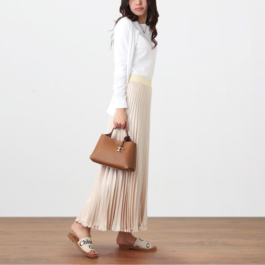 トッズ TODS ハンドバッグ 2WAY FLORIDA DOUBLE MICRO ショルダーバッグ ブラウン レディース xbwapael000qri9p13-brown｜mb-y｜03