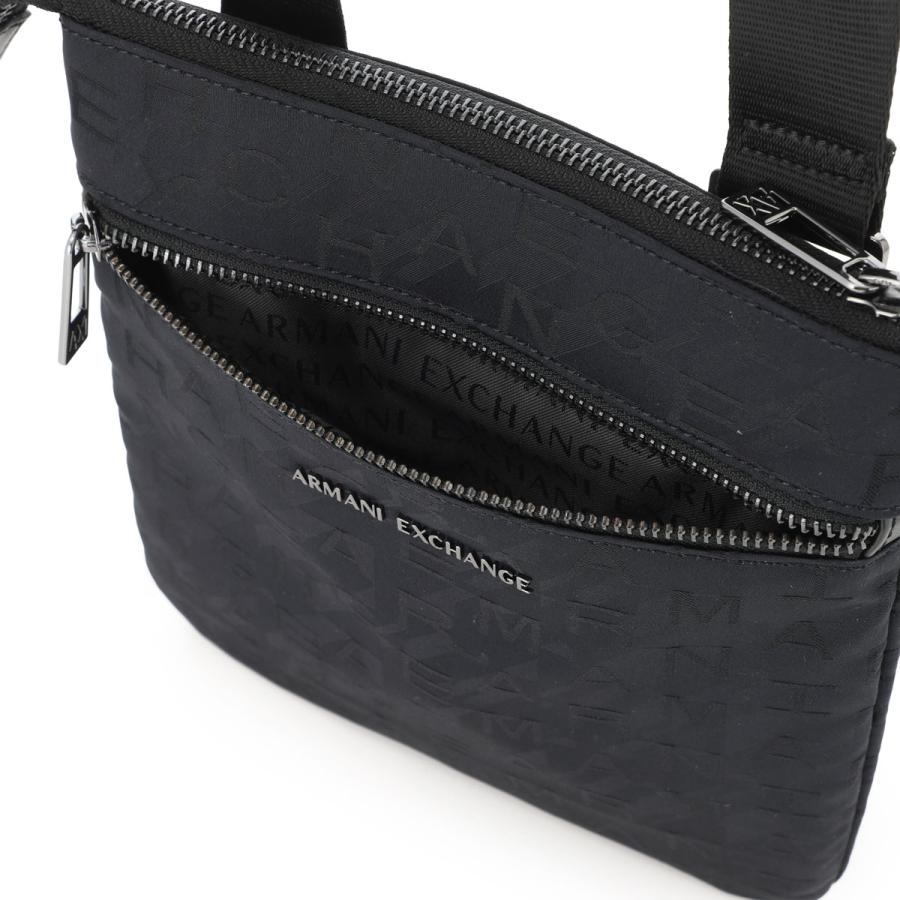 アルマーニエクスチェンジ ARMANI EXCHANGE ショルダーバッグ XAVIER FLAT CROSSBODY クロスボディバッグ ブルー メンズ xm001612-af22826-ub101_4