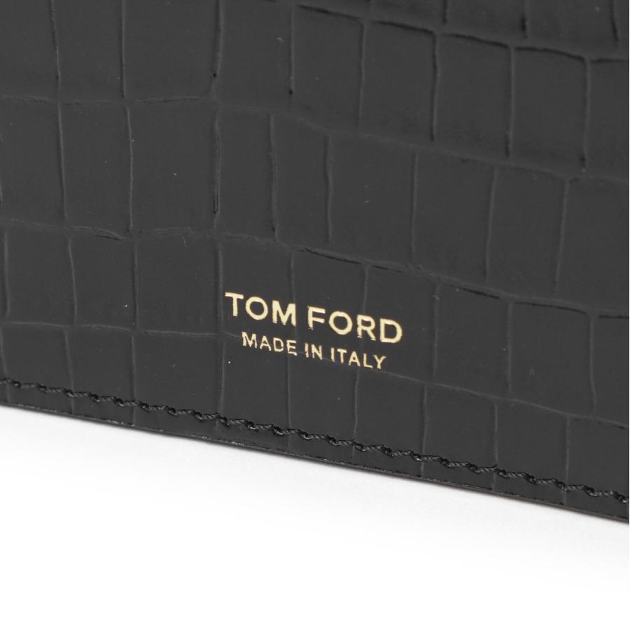 トムフォード TOM FORD マネークリップ 2つ折り財布 ブラック メンズ y0231-lcl239g-1n001｜mb-y｜07