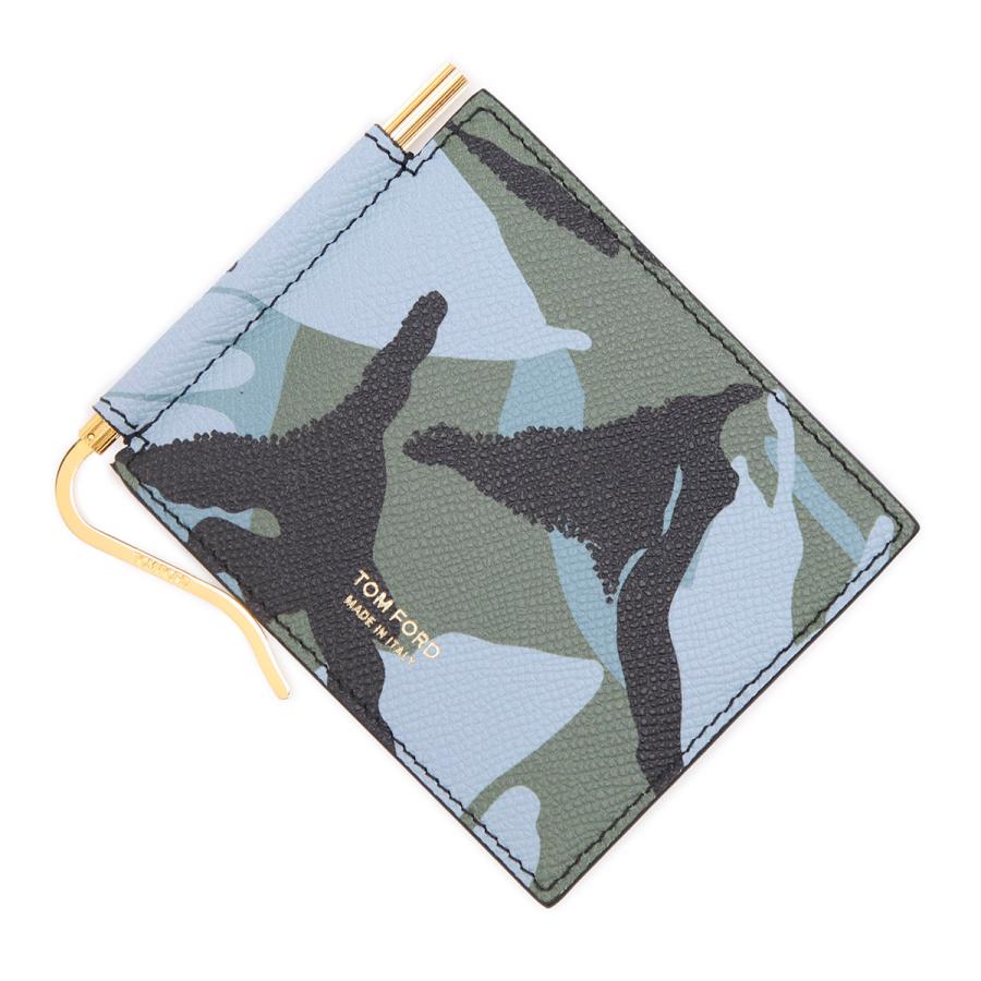TOM FORD トムフォード マネークリップ ブルー メンズ y0231t-icl022  