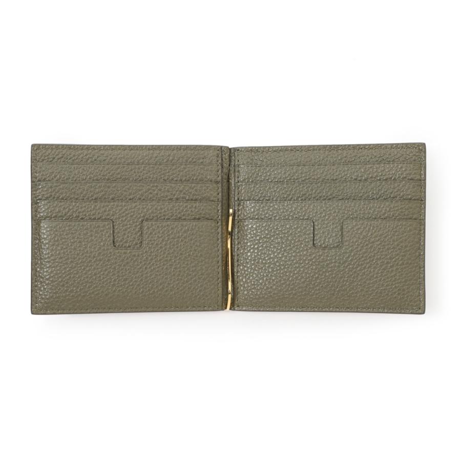 TOM FORD（トムフォード） マネークリップ 2つ折り財布 グリーン