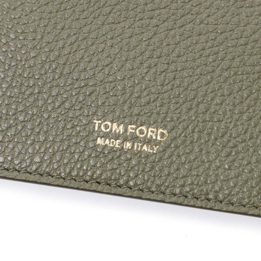 TOM FORD（トムフォード） マネークリップ 2つ折り財布 グリーン