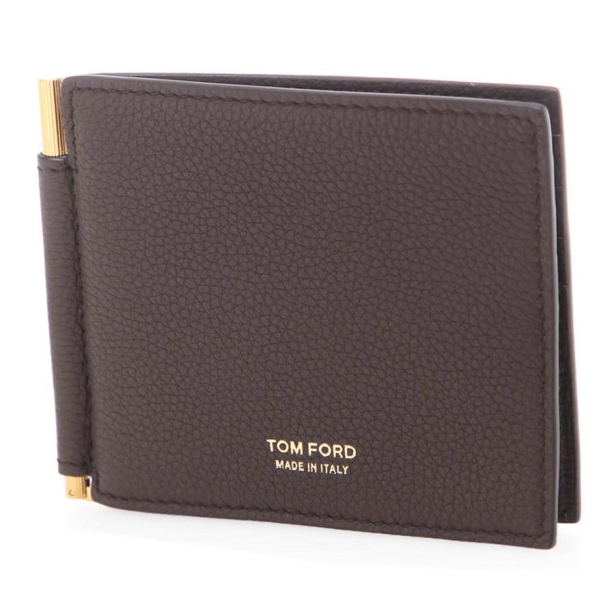 TOM FORD（トムフォード） マネークリップ ブラウン メンズ