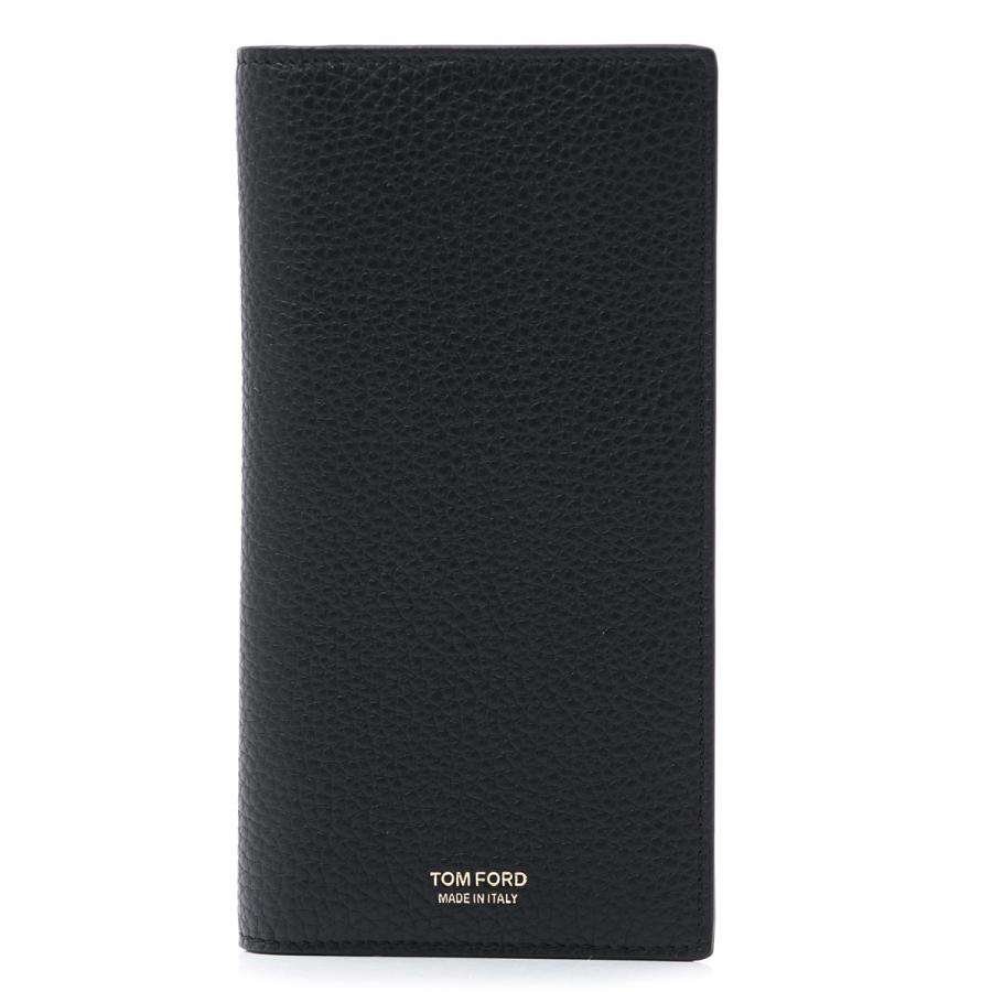 TOM FORD トムフォード 長財布 小銭入れ付き ブラック メンズ TOM FORD トムフォード 長財布 小銭入れ付き ブラック メンズ