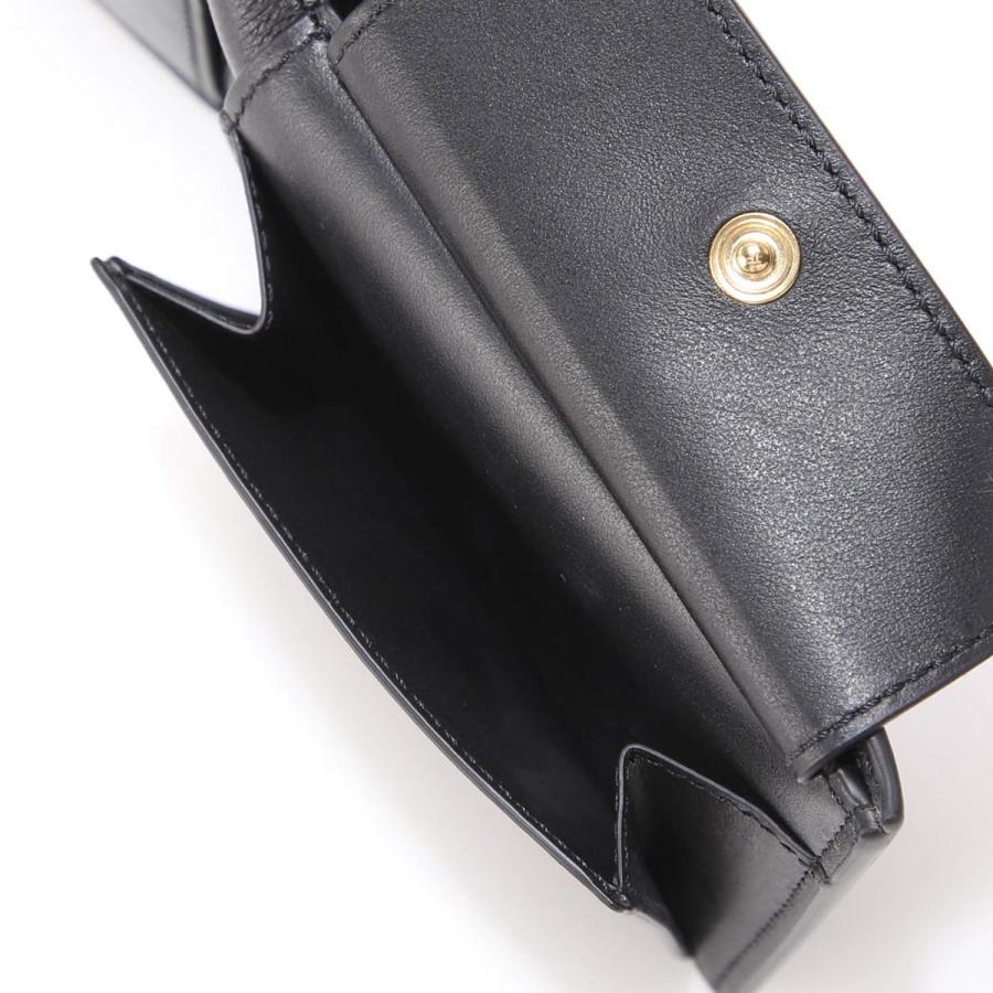 TOM FORD トムフォード 2つ折り財布 小銭入れ付き ブラック