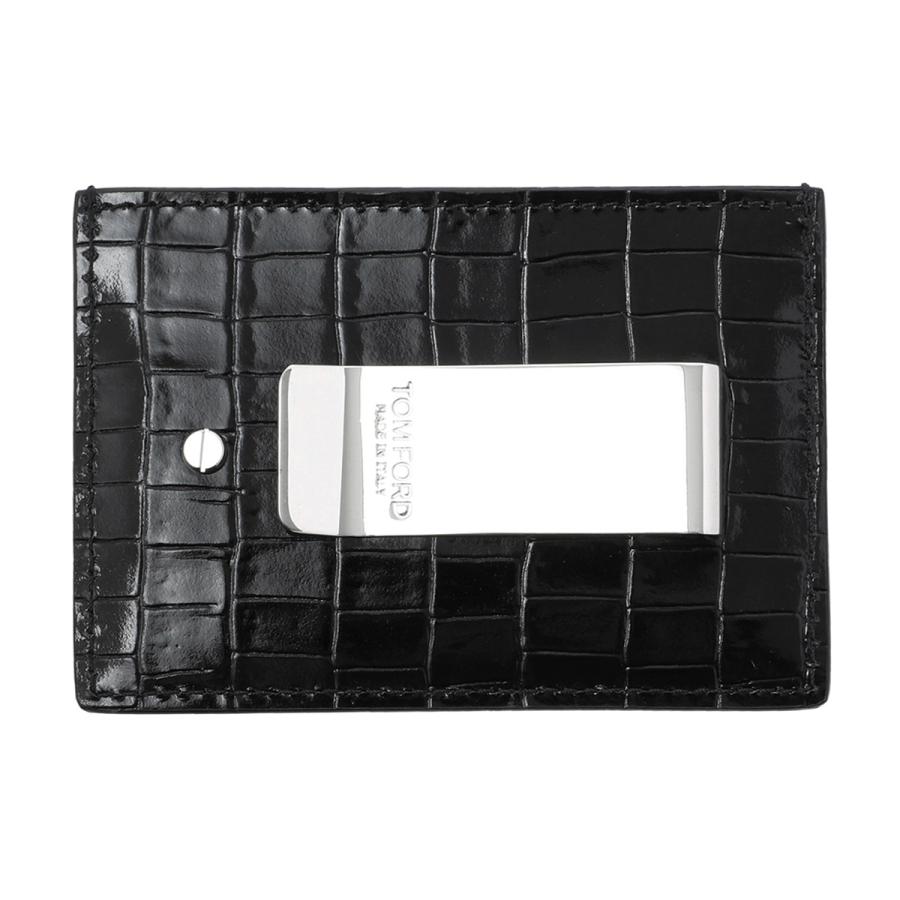 TOM FORD トムフォード カードケース マネークリップ ブラック TOM FORD トムフォード カードケース マネークリップ ブラック