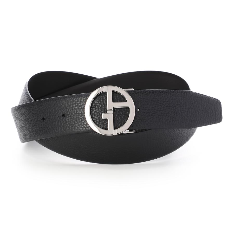 GIORGIO ARMANI ジョルジオアルマーニ ベルト ブラック メンズ y2s452  