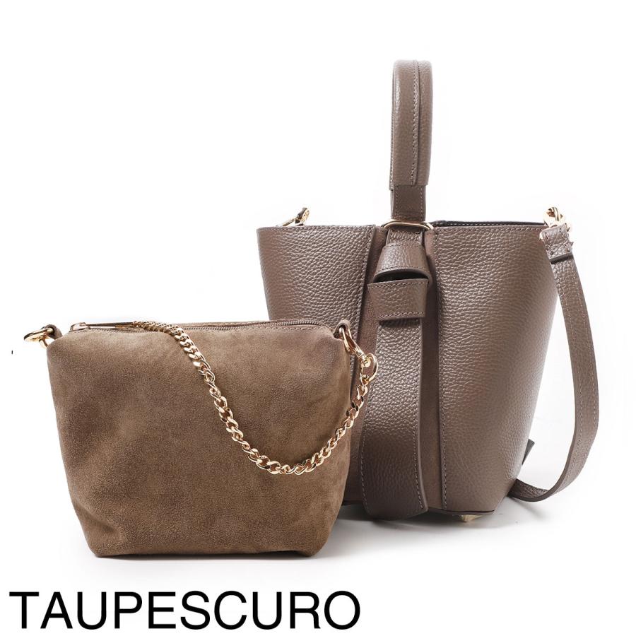 オウレンティ AULENTTI ハンドバッグ 2WAY ポーチ付き ショルダー