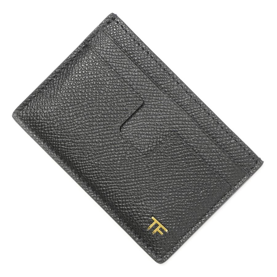 TOM FORD トムフォード カードケース ブラック メンズ ym232t-lcl081 