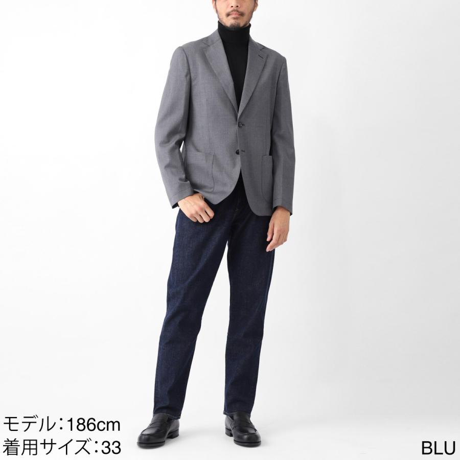 極美品✨YCHAI イカイ ロブスト ジップアップ デニムジャケット 46相当 イカイ YCHAI ジップフライジーンズ ROBUSTO ロブスト ブルー メンズ