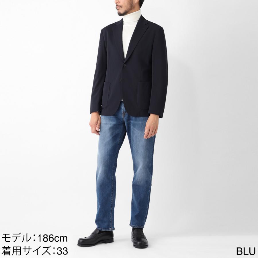 極美品✨YCHAI イカイ ロブスト ジップアップ デニムジャケット 46相当 イカイ YCHAI ジップフライジーンズ ROBUSTO ロブスト ブルー メンズ