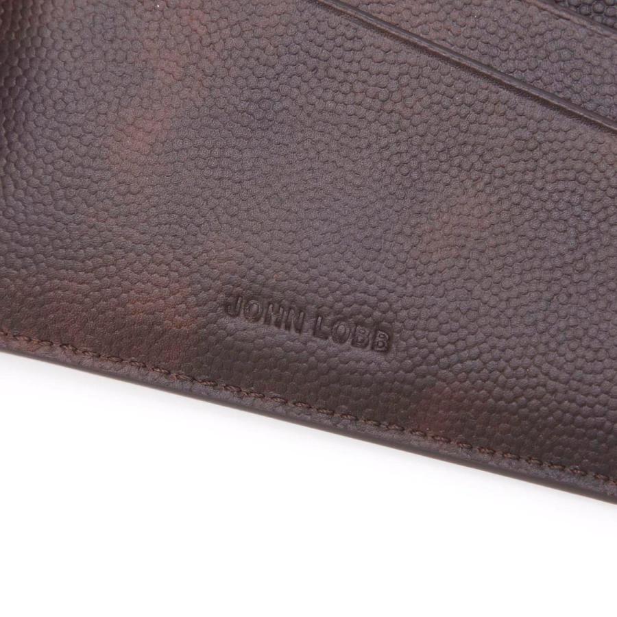 ジョンロブ JOHN LOBB 2つ折り財布 CAVIAR BILLFORD WALLET ブラウン