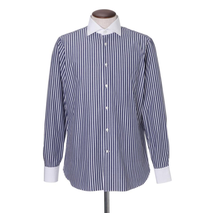 ボリエッロ BORRIELLO クレリックシャツ Z9 SLIM FIT ブルー メンズ z9