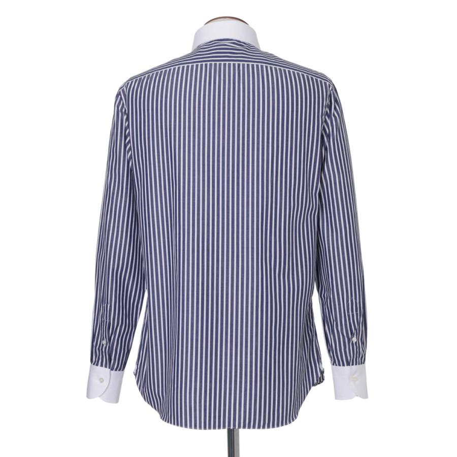 ボリエッロ BORRIELLO クレリックシャツ Z9 SLIM FIT ブルー メンズ z9