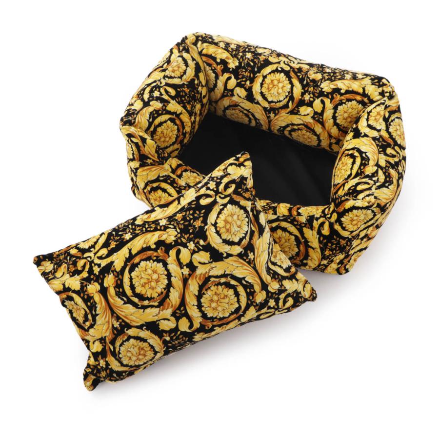 ヴェルサーチェ VERSACE ペットベッド HOME ミニベッド イエロー