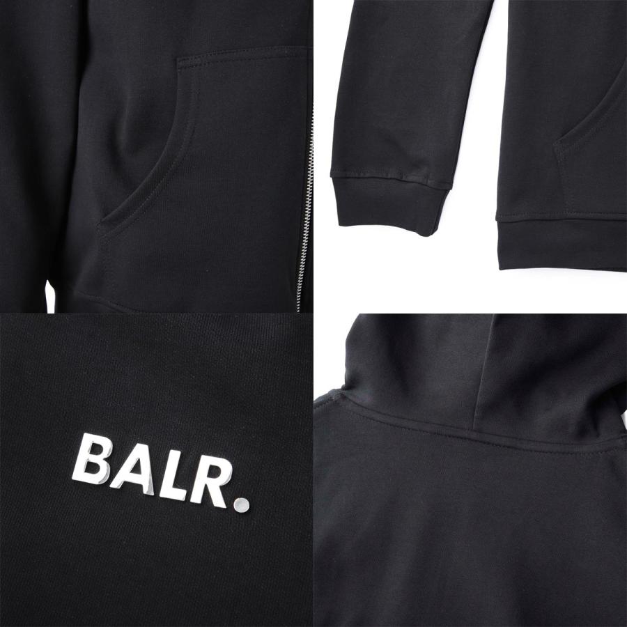 BALR. ボーラー パーカ Q-SERIES STRAIGHT ZIP THRU HOODIE