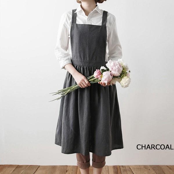 レディース エプロン ワンピース風 リネンコットン 綿麻 キッチン 親子コーデ おしゃれ 料理 カフェ ガーデニング Diy 女性用 韓国ファッション Dc 143 Mb2 通販 Yahoo ショッピング