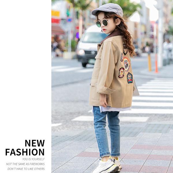 子供服 キッズ ジャケット ワッペン付き ミリタリージャケット 女の子 フライトジャケット モッズコート アウター 羽織 ガールズ ジュニア Dc 474 Mb2 通販 Yahoo ショッピング