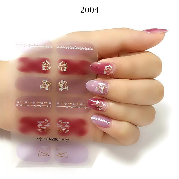 ネイル３Dシール　10指+予備2p ns3d_2004 | 