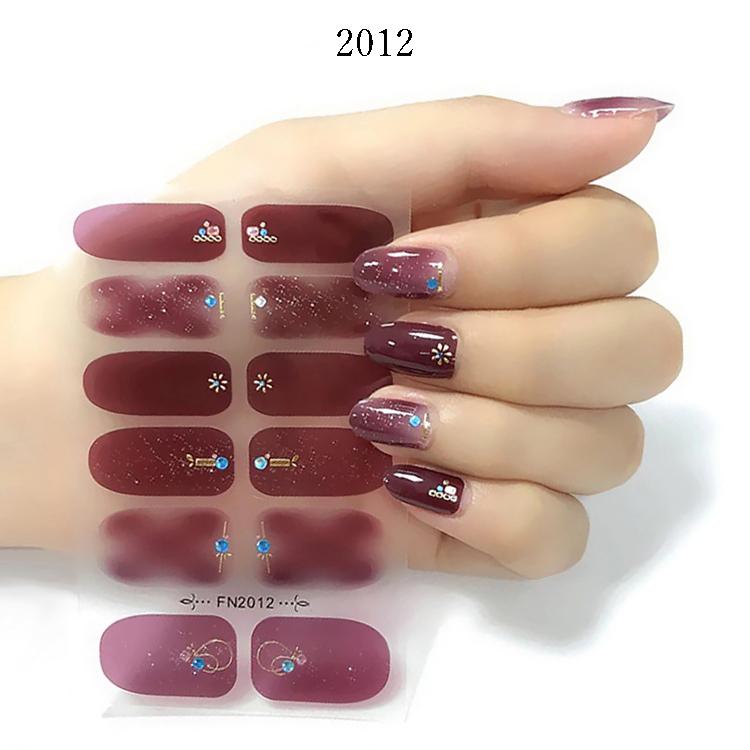 ネイル３Dシール　10指+予備2p ns3d_2012 | 