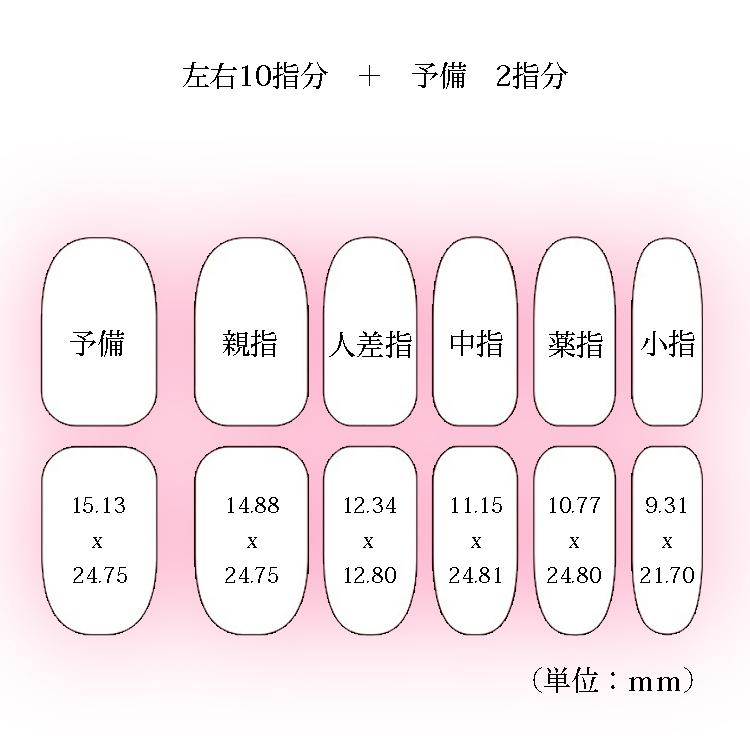 ネイル３Dシール　10指+予備2p ns3d_2012 |  | 01