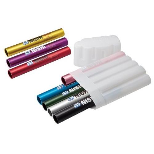 お気にいる Nishi ニシ スポーツ 陸上競技 リレー バトン 8本組 F1012b お歳暮 Www Muslimaidusa Org