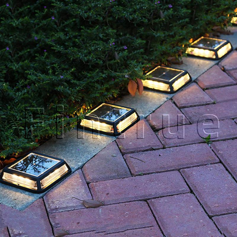 大人気新作 ソーラーガーデンライト 埋め込み式 Ledライト 自動点灯 ソーラー充電式 駐車場 玄関 カーポート 屋外用 バルコニー床足装飾 Topdental Com Ar