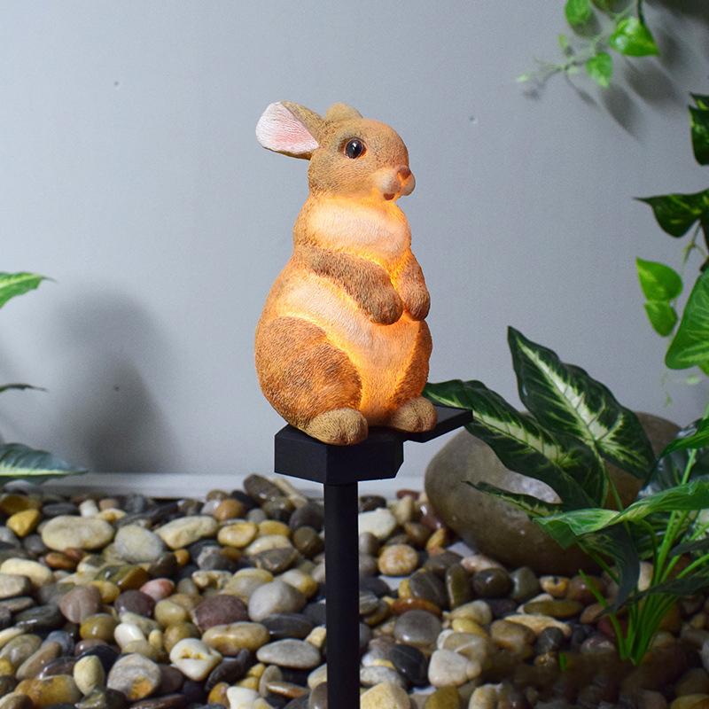 ウサギ 置物 かわいい ウサギ雑貨 ソーラーライト ガーデンライト ソーラー 防水 屋外 おしゃれ 置物ライト ウサギグッズ オーナメント オブジェ 暖色 ガーデン Jszg 5 Fintrue 通販 Yahoo ショッピング