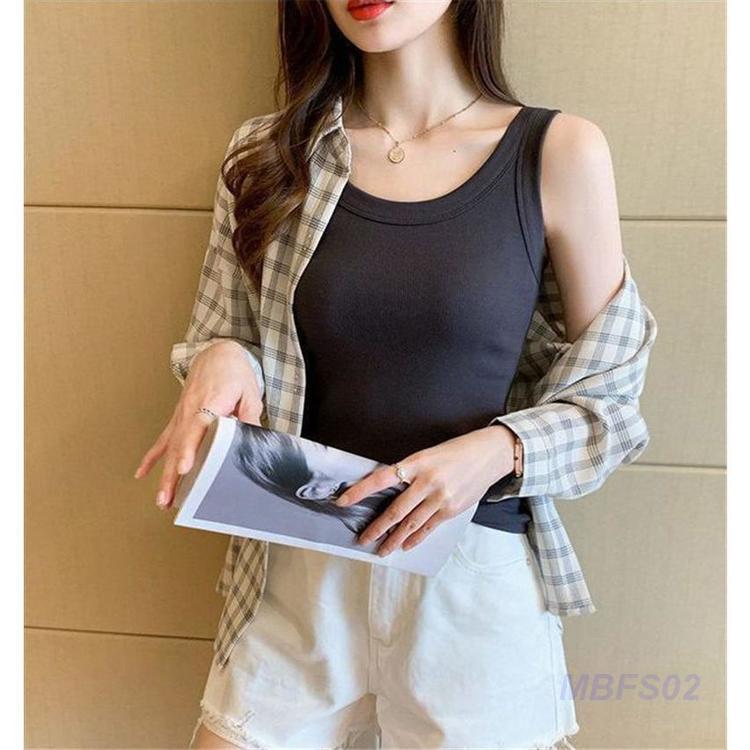 期間限定特価】-タンクトップ レディース 夏 春 トップス レイヤード •インナー カットソー ベスト ジレ プルオーバー 吸汗速•乾 肌着 透け防止 通勤 通学 カラー A02 サイズ 3XL 08mab レディース トップス ベスト FREEサイズ