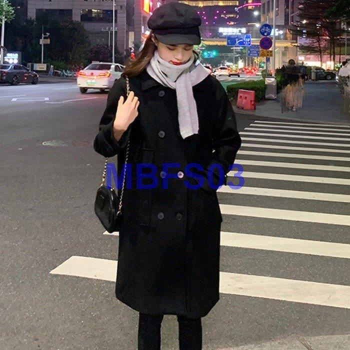 高価値 Pコート レディース アウター ロング シンプル きれいめ 上品 フォーマル フェミニン 可愛い 秋冬 Honeymoon Style