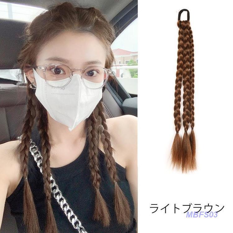 エクステ 三つ編み エクステンション ヘアゴム レディース つけ エクステ 三つ編み エクステンション ヘアゴム レディース つけ